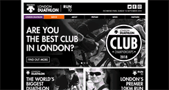 Desktop Screenshot of londonduathlon.com